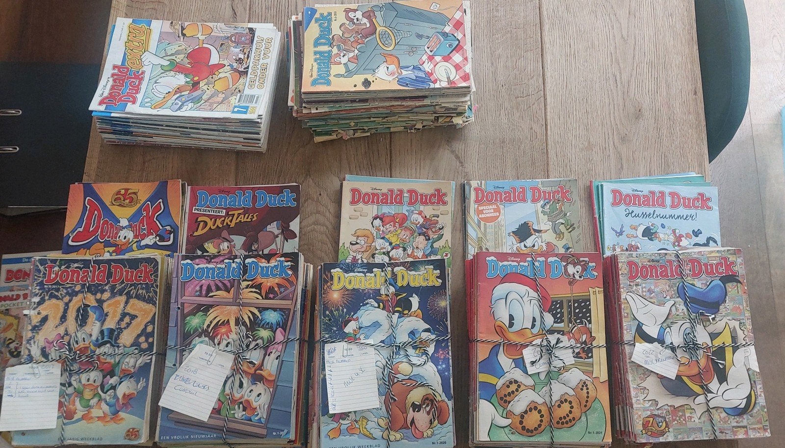 Grote collectie Donald Duck jaargangen en specials, Complete serie of reeks, Ophalen of Verzenden, Gelezen