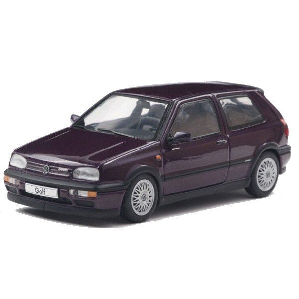 Volkswagen Golf MKIII VR6 1994 Paars Schaal 1/43 Solido, Hobby en Vrije tijd, Modelauto's | 1:43, Solido, Auto, Solido, Nieuw