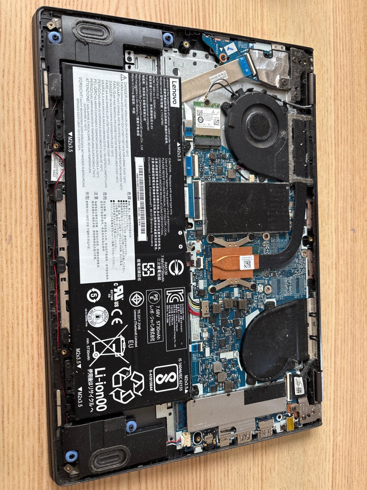 Lenovo Yoga 530 onderdelen (scherm, toetsenbord, ventilator), Computers en Software, Ophalen of Verzenden, Gebruikt