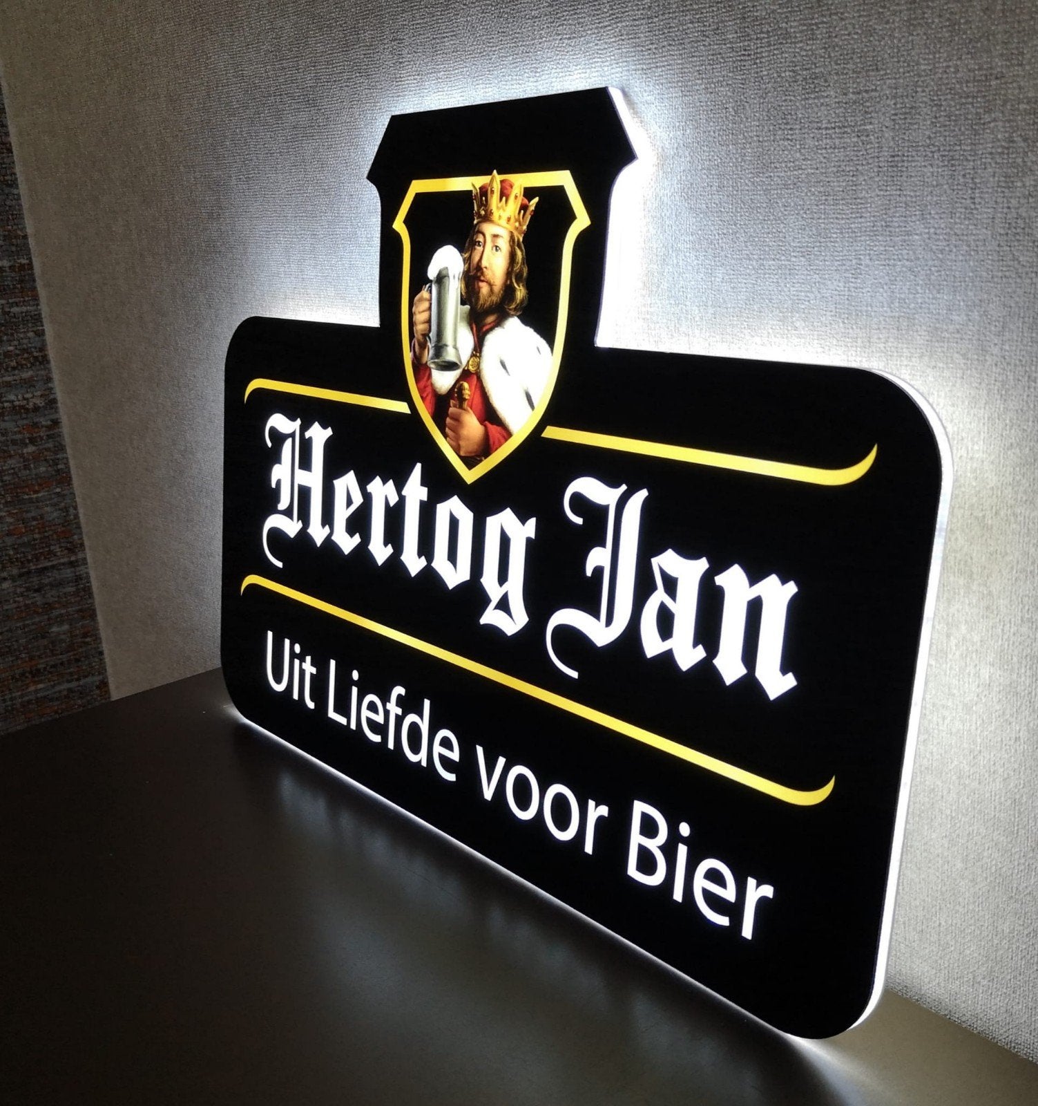 HERTOG JAN LED reclame verlichting, Ophalen of Verzenden, Nieuw, Reclamebord, Plaat of Schild, Hertog Jan