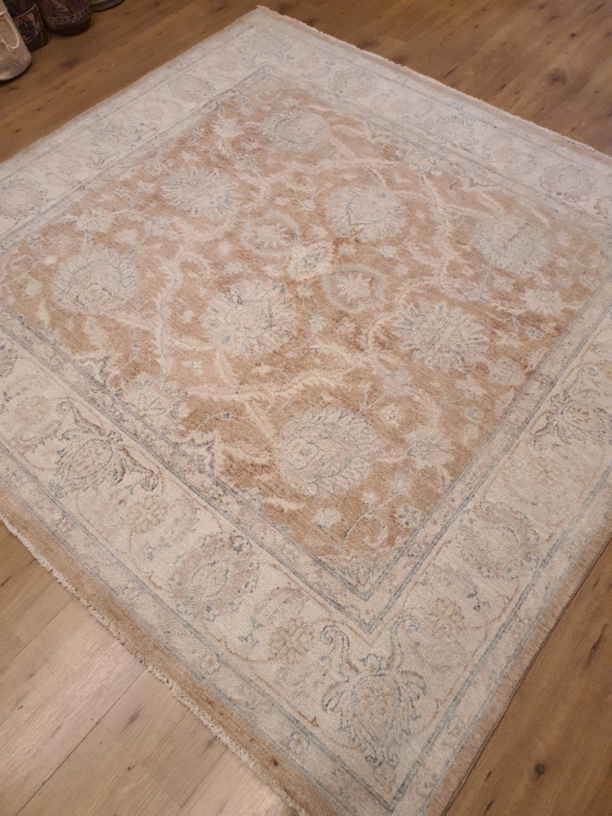 Nieuw handgeknoopt oosters tapijt ziegler 244x248, Info@SlatsAntiek.nl, Perzisch, Vof Slats Antiek, Ophalen of Verzenden