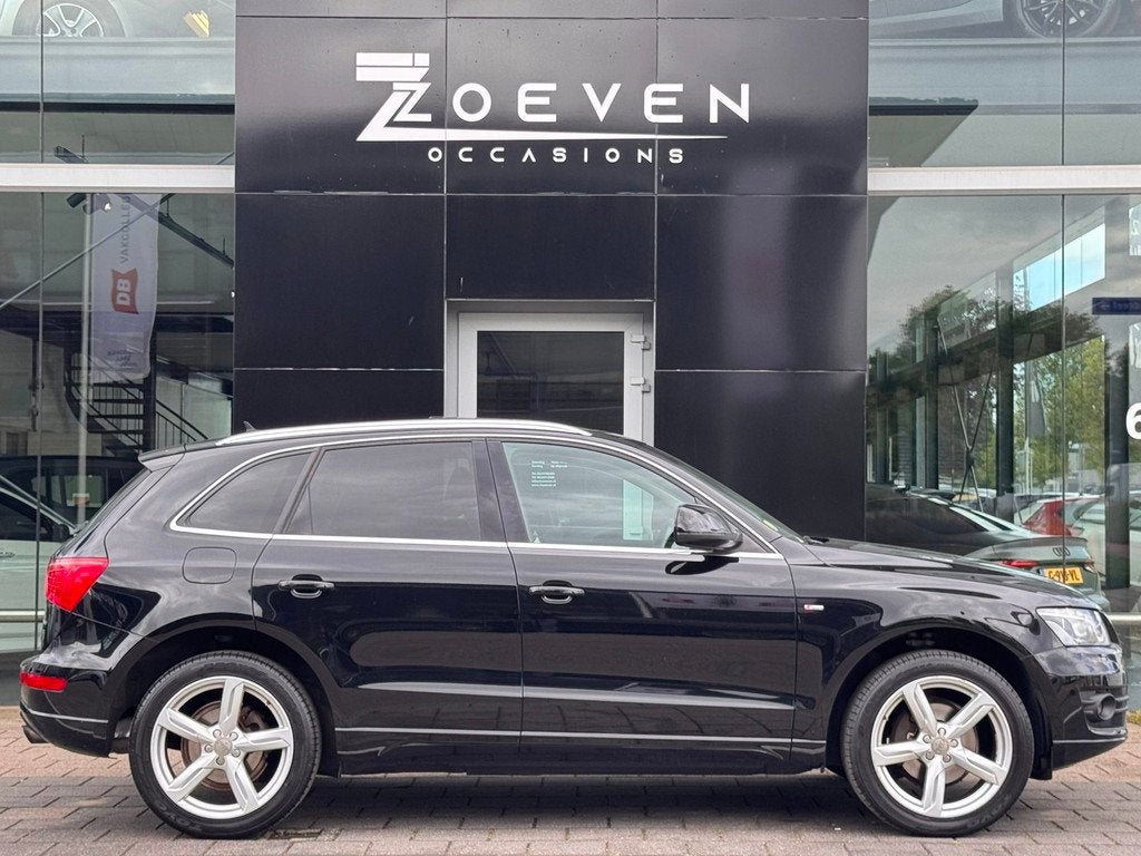Audi Q5 2.0 TFSI quattro Pro Line nieuwe APK bij aflevering!, Auto's, Audi, Automaat, Gebruikt, Zwart, 4 cilinders