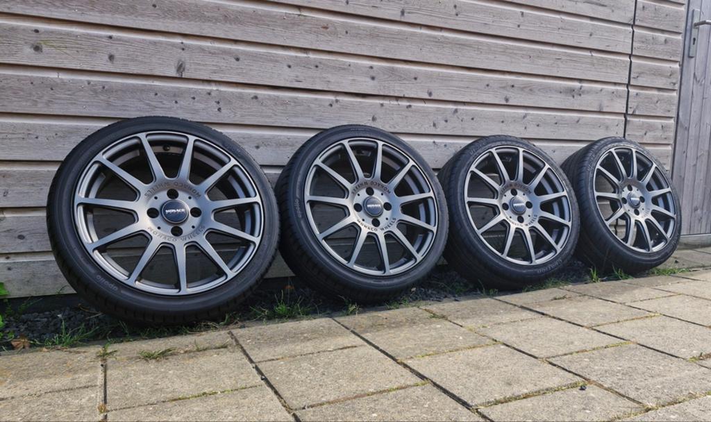 ❗️SUPERDIKKE Monaco wheels 4x108 17 inch goede zomerbanden, Auto-onderdelen, Banden en Velgen, Banden en Velgen, Zomerbanden, 17 inch