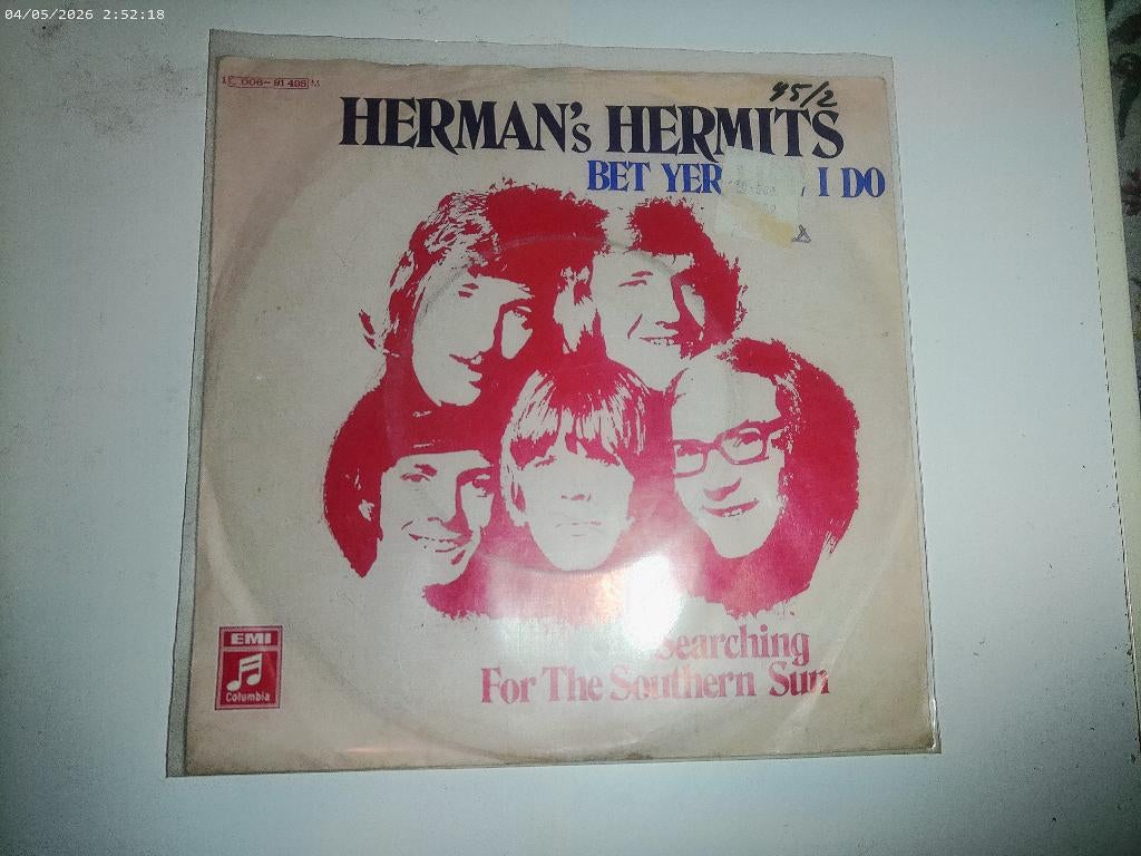 Herman's Hermits - bet yer life I do, Cd's en Dvd's, Vinyl Singles, Gebruikt, Fotohoes, 7 inch, Single