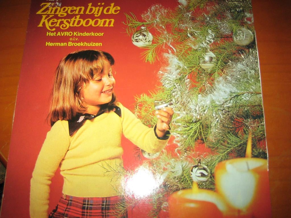 LP, Zingen bij de kerstboom, Het AVRO Kinderkoor, Cd's en Dvd's, Ophalen of Verzenden, Zo goed als nieuw, 12 inch