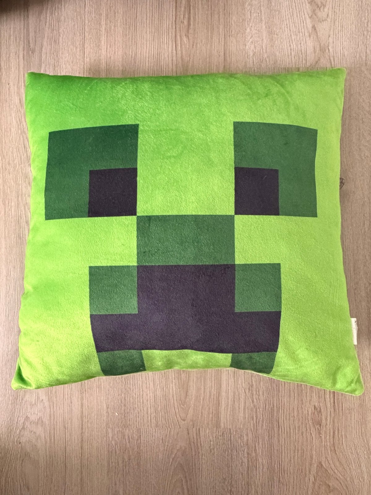 Minecraft Creeper Kussen - Zo goed als nieuw, Groen, Overige merken, Overige karakters, Overige typen
