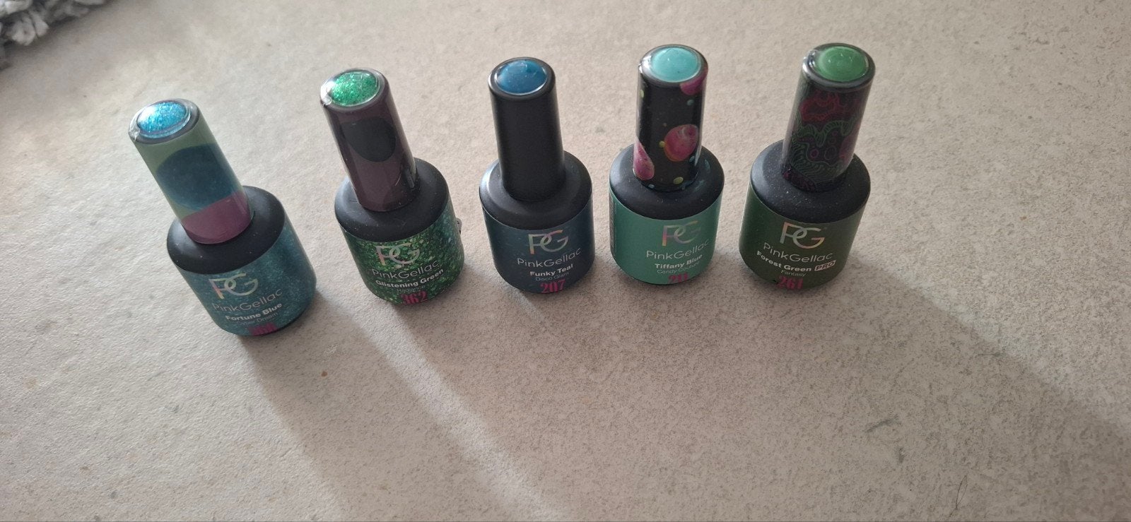 Pink Gellac gellak nagellak diverse kleuren, Ophalen, Overige kleuren, Zo goed als nieuw, Handen en Nagels