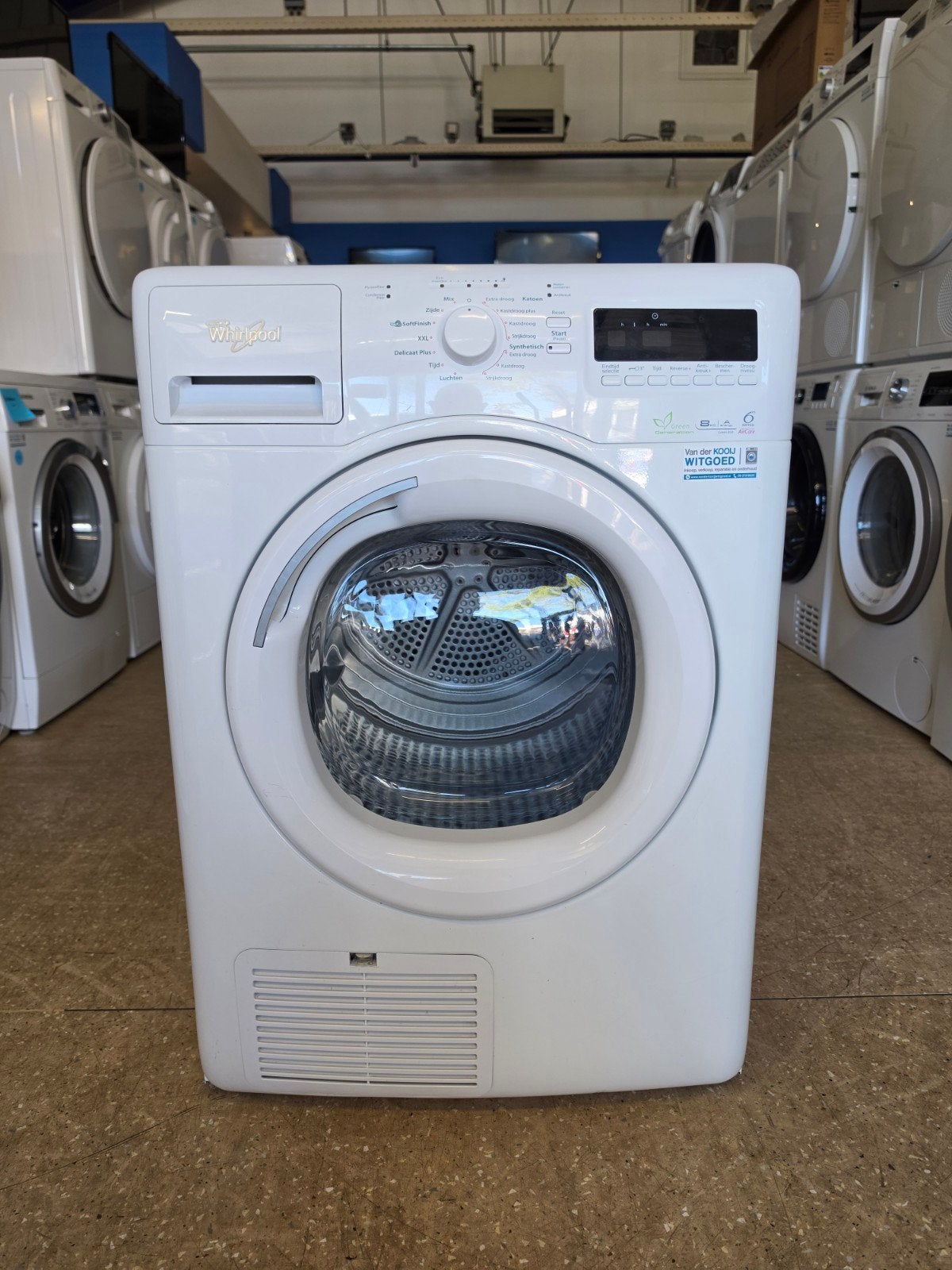 Whirlpool warmtepompdroger | 8 kilo | Gratis thuis 🚚✅️, Witgoed en Apparatuur, Jirnsum, Overige typen, 8 tot 10 kg, Ophalen of Verzenden
