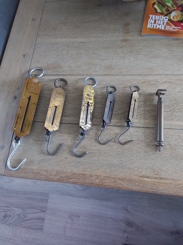 Diverse veerweegschaal, Ophalen of Verzenden