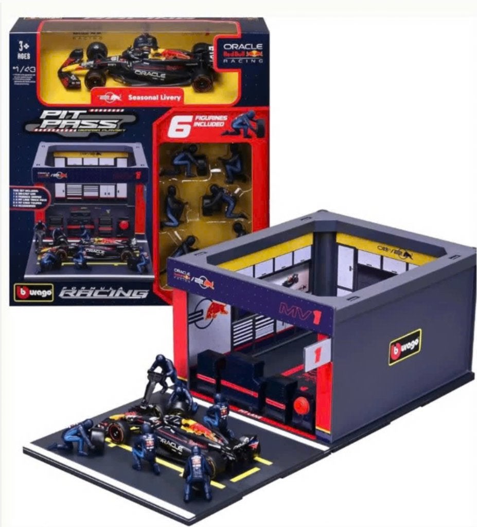 Red Bull RB20 Verstappen Pit Stop 1/43 F1 24 BURAGO 18-38453, Verzenden, Nieuw, Auto, Overige merken