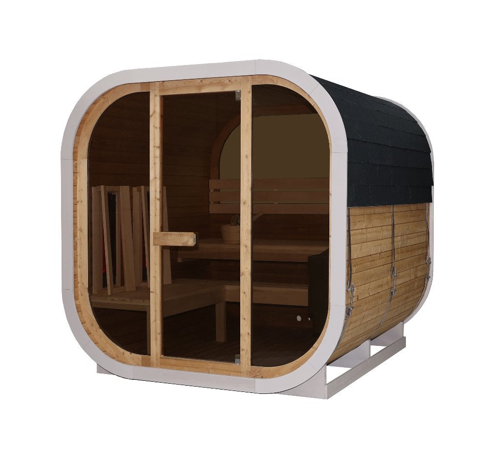 Passion | Amara 220 Combi Sauna | Nieuw uit voorraad, Ophalen of Verzenden, Nieuw, Fins of Traditioneel, Complete sauna