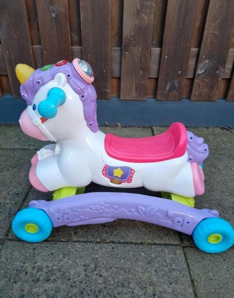 VTech Hobbel & Speel unicorn Eenhoorn 1-4 jaar, Ophalen, Zo goed als nieuw