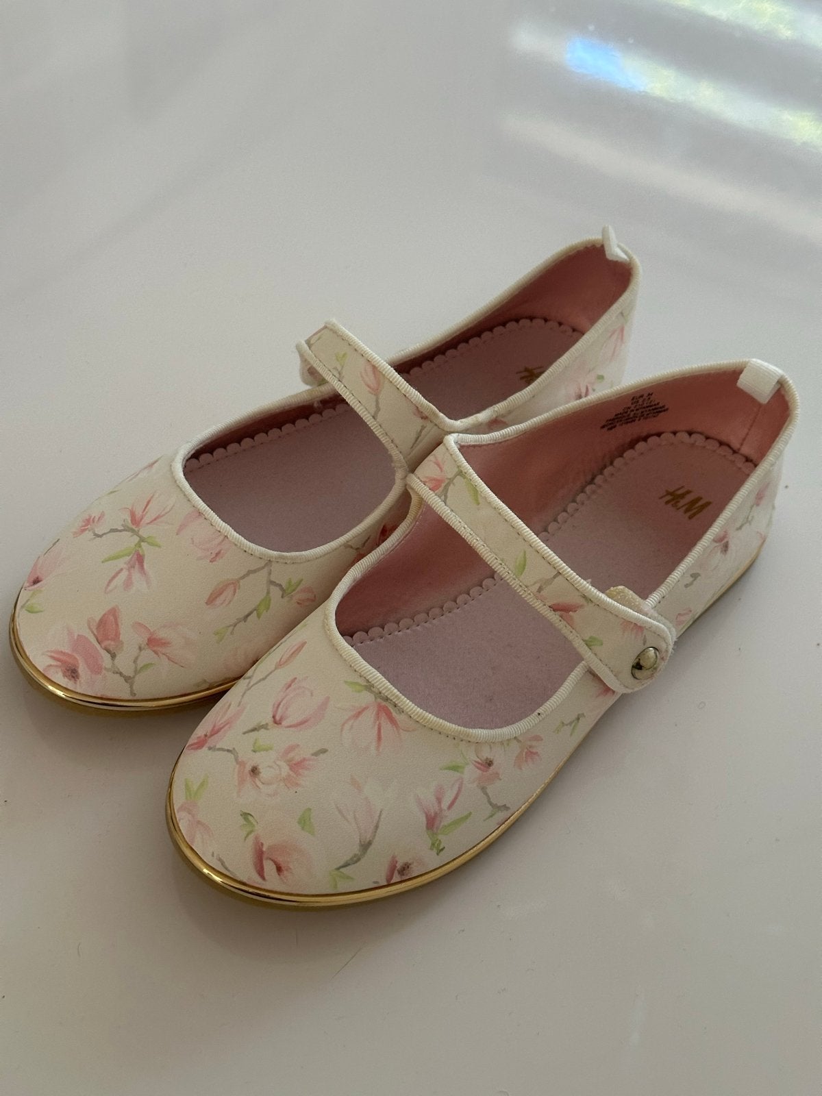 H&M Meisjes Ballerina's met Bloemenprint, Ophalen, Meisje, Schoenen, Nieuw