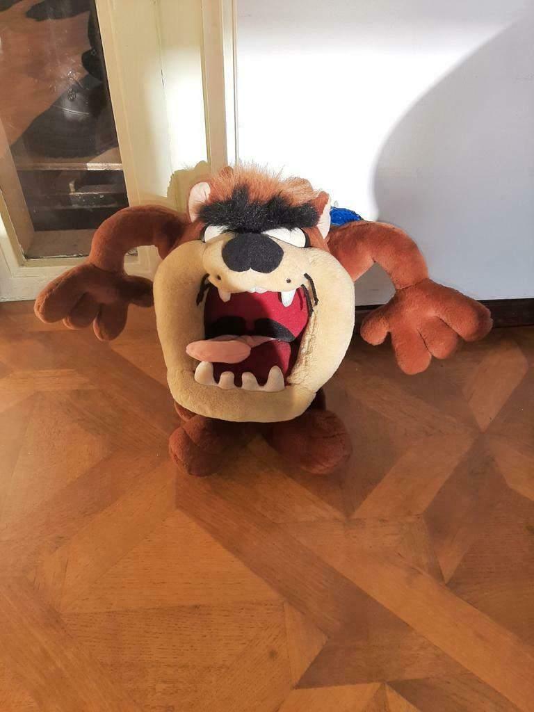 Taz Tasmanian Devil Looney Tunes knuffel 40 cm pluche Nieuw, Verzamelen, Stripfiguren, Ophalen of Verzenden, Looney Tunes, Nieuw