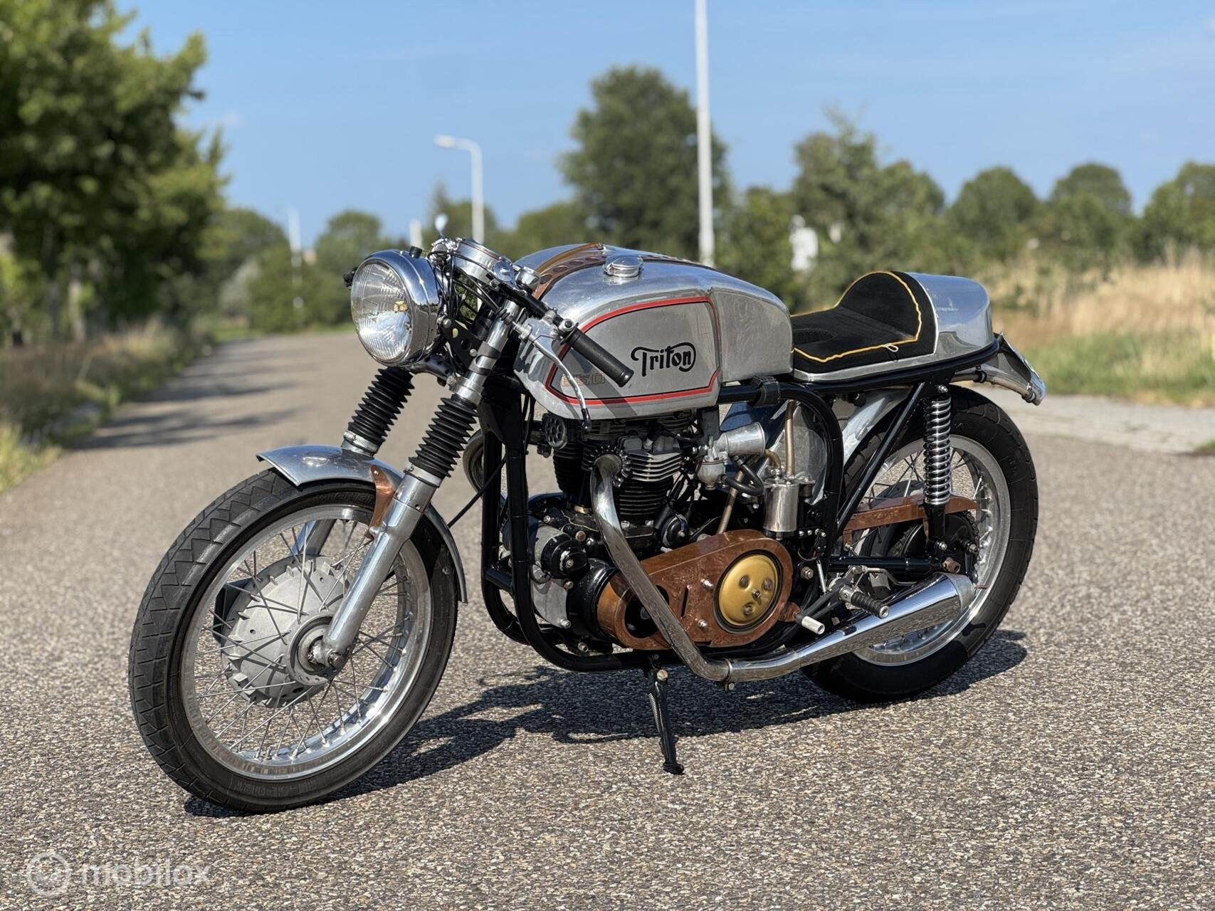 Triton 650 Norton Triumph 1959 Caferacer, Motoren, 649 cc, Overig, 12 t/m 35 kW
