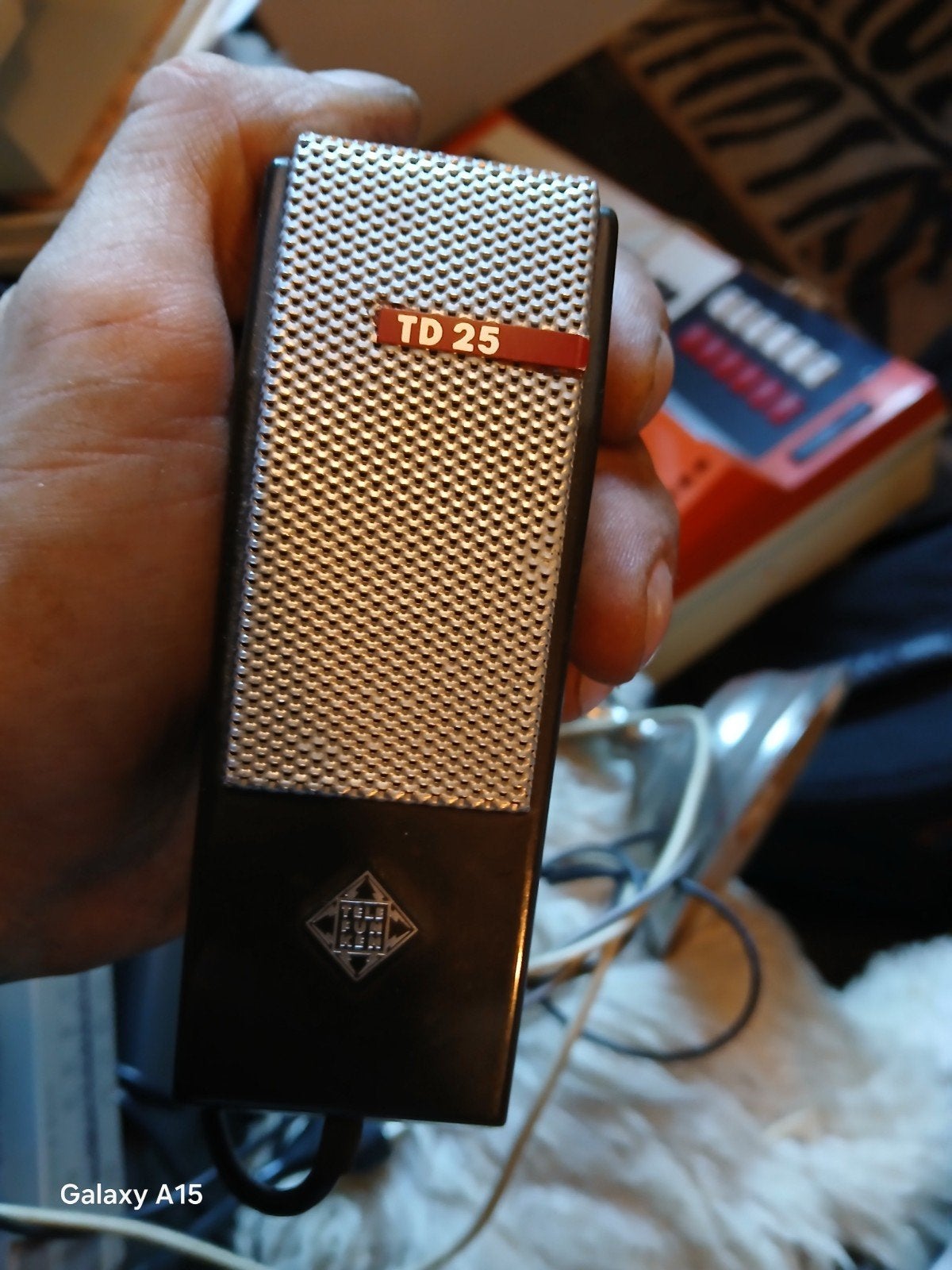 Vintage Philips LBB 9020/05 Microfoon - Made in Holland, Ophalen of Verzenden, Gebruikt, Overige typen