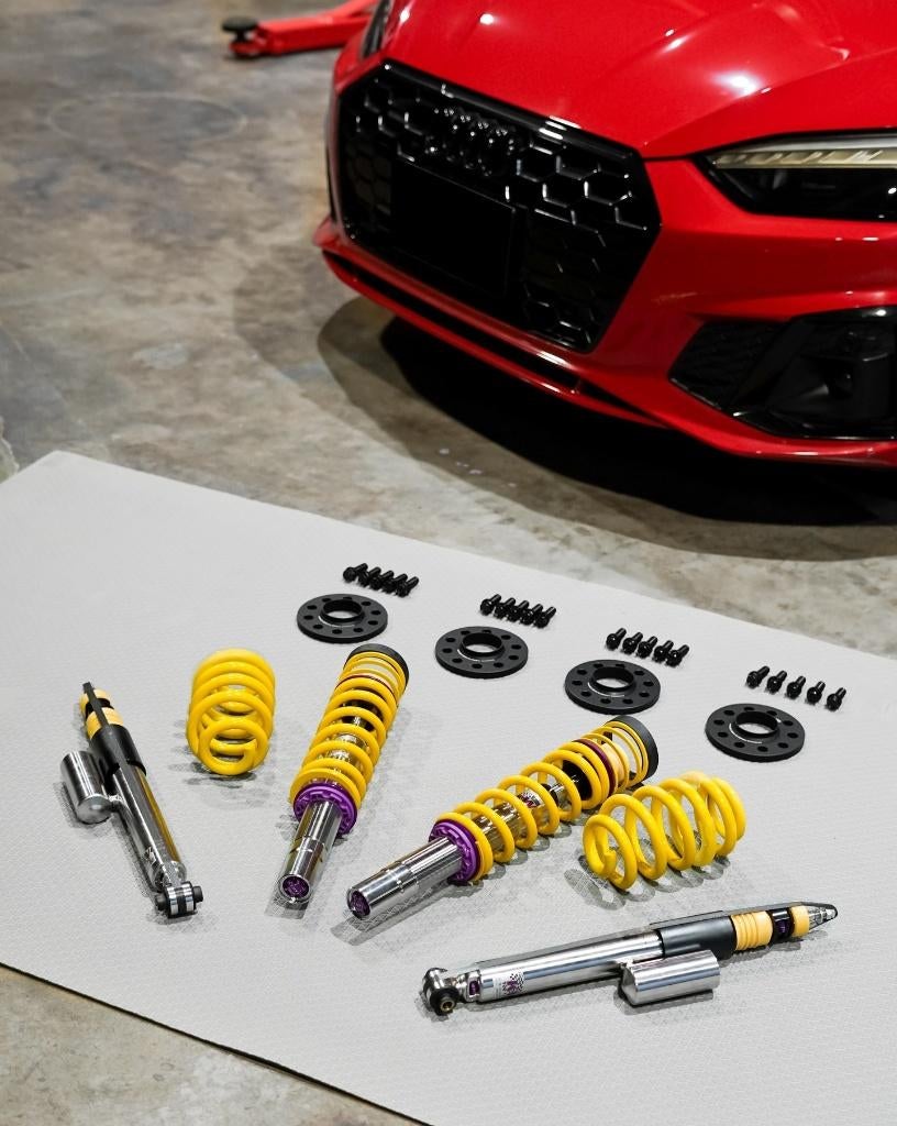 KW V3 schroefset verlaging - Audi A5 Coupe 45 TFSI 16+, Ophalen of Verzenden