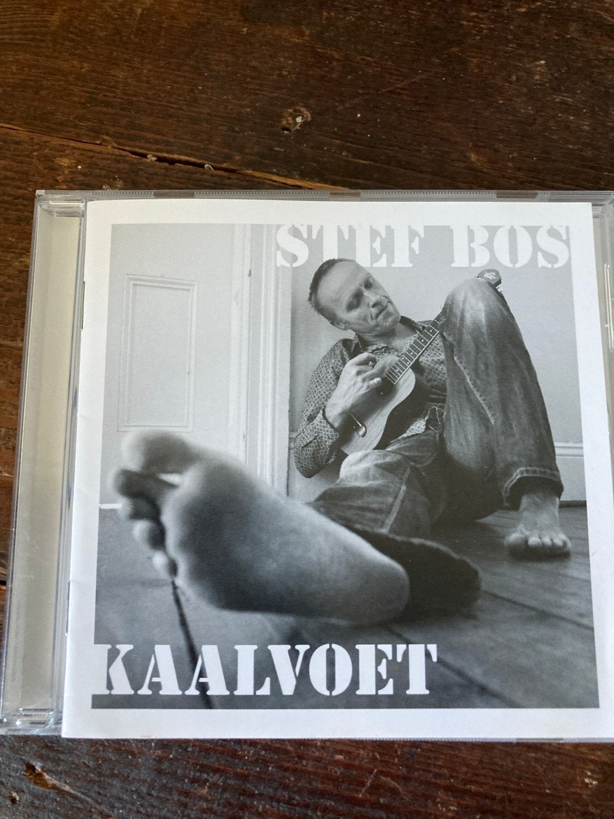 Stef Bos - Kaalvoet CD, Zo goed als nieuw, Inclusief boekje, Album, Schlager