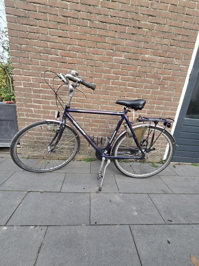 Gazelle Avignon herenfiets, Ophalen, Gebruikt, Versnellingen, 57 tot 61 cm