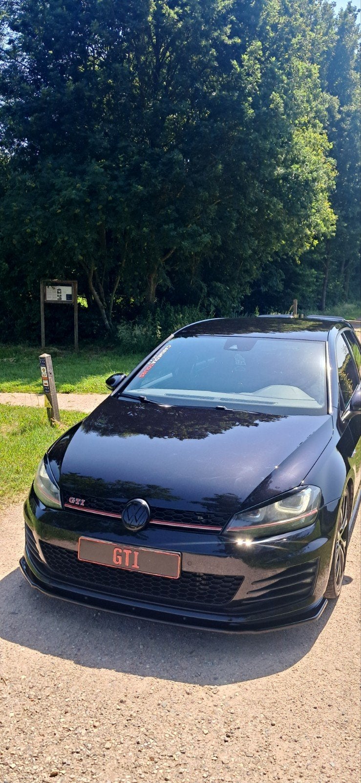 volkswagen Golf 2.0 TSI GTI performance zwart applecarplay, Zwart, 4 cilinders, Zwart, Onderhoudsboekje