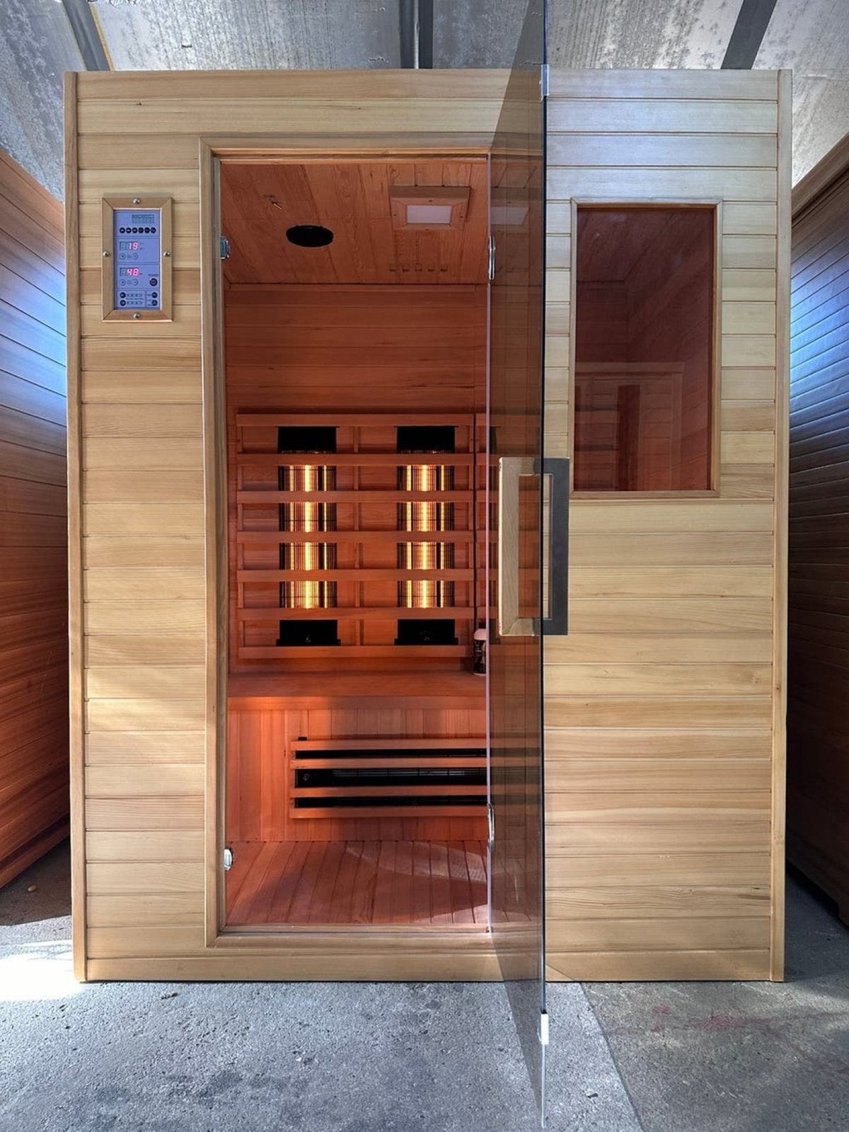 Combi sauna Duo Stralers + Finse sauna | Normaal stopcontact, Info@inner-stillness.nl, Fins of Traditioneel, 7665VB, Complete sauna