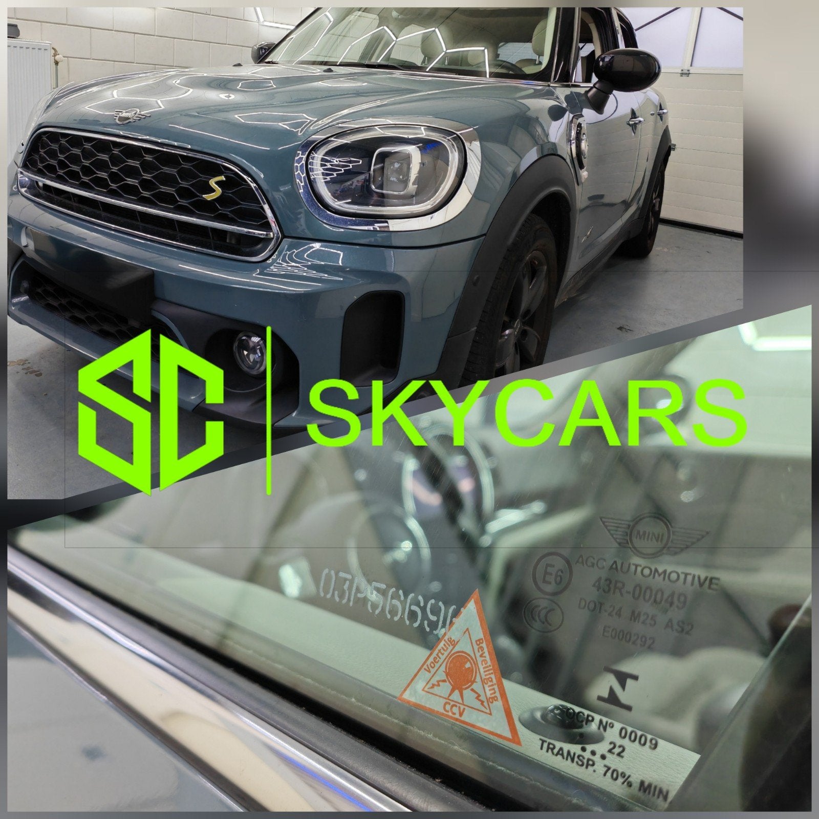 Mini Cooper Countryman klasse 3 alarm, Ophalen of Verzenden
