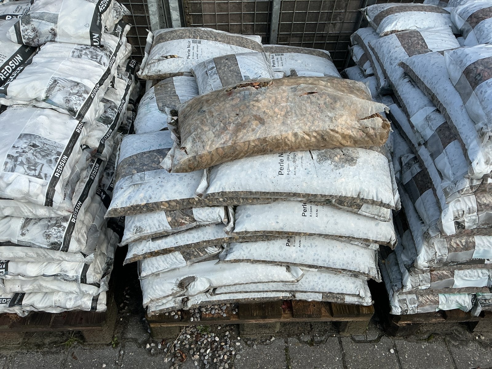 Perle Noir Grind 8-12mm - 20kg zakken, Tuin en Terras, Overige materialen, Nieuw, Ophalen of Verzenden, Grind