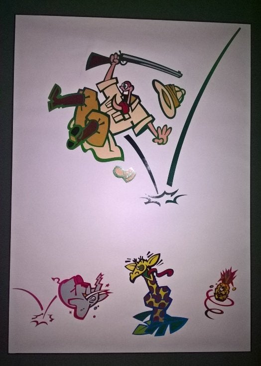 Henk Stolker Grafisch ontwerp nr 507 Tropenkolder, Ophalen