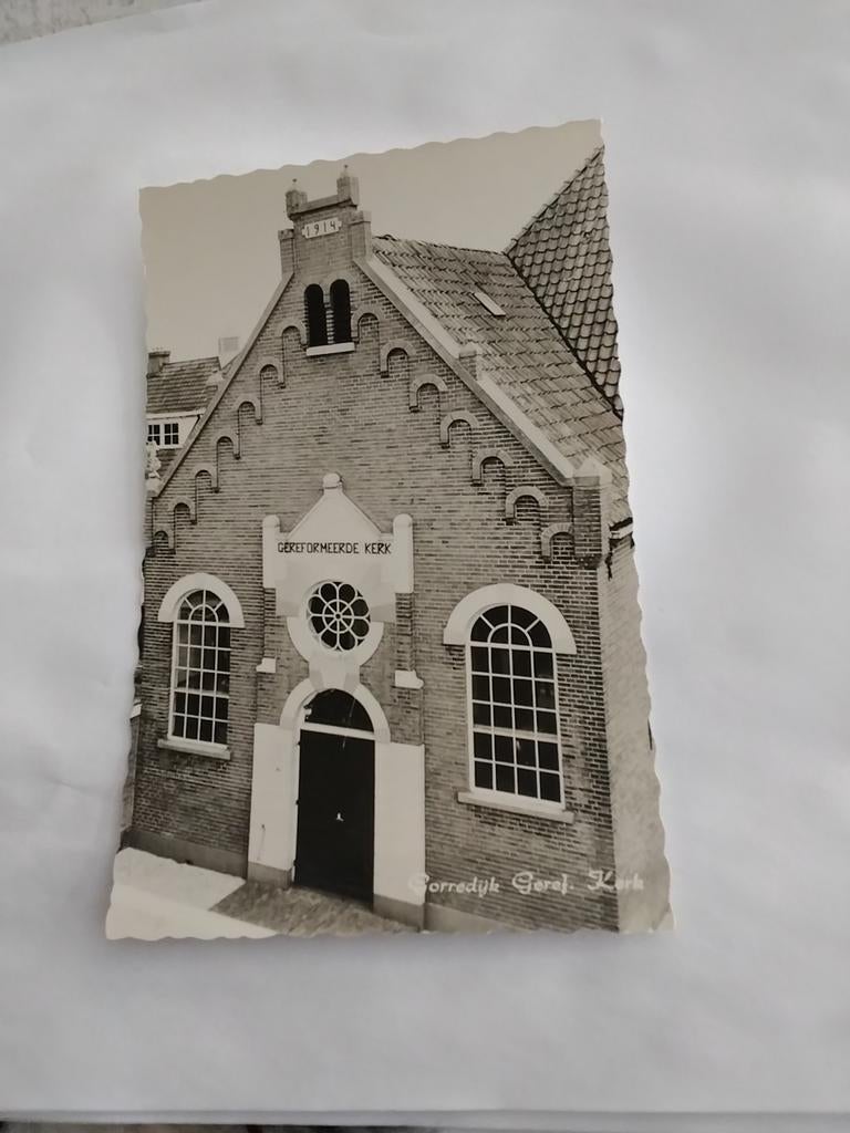 GORREDIJK. GEREF. KERK, Verzamelen, Ansichtkaarten | Nederland, Ophalen of Verzenden, 1960 tot 1980, Groningen