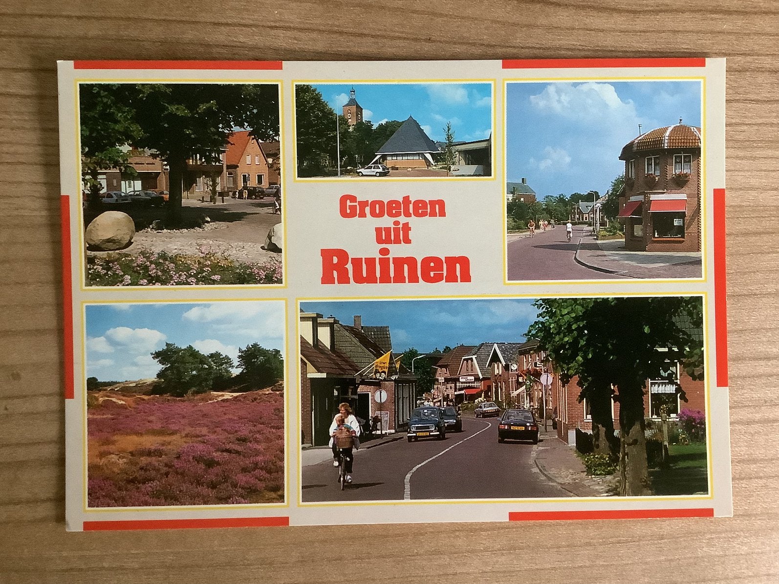 ansichtkaart Ruinen, Verzenden, Ongelopen