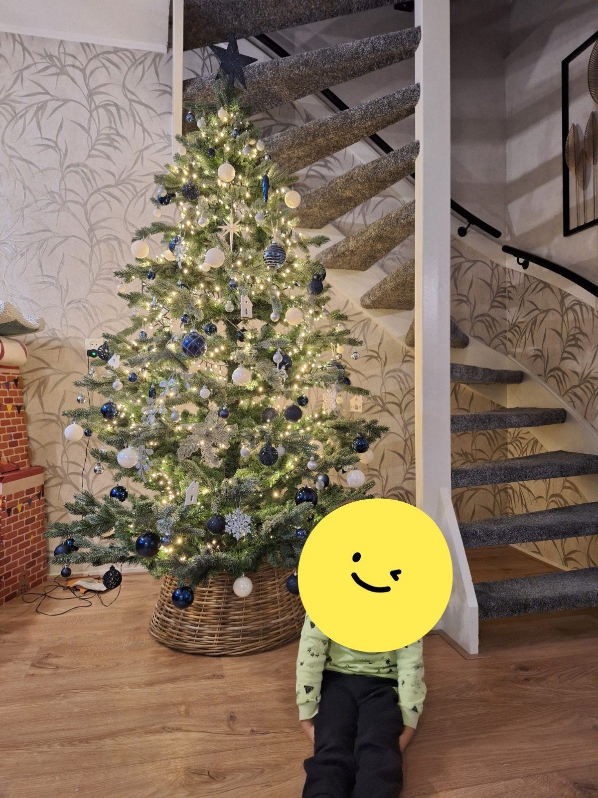 kerstboom te koop, Ophalen