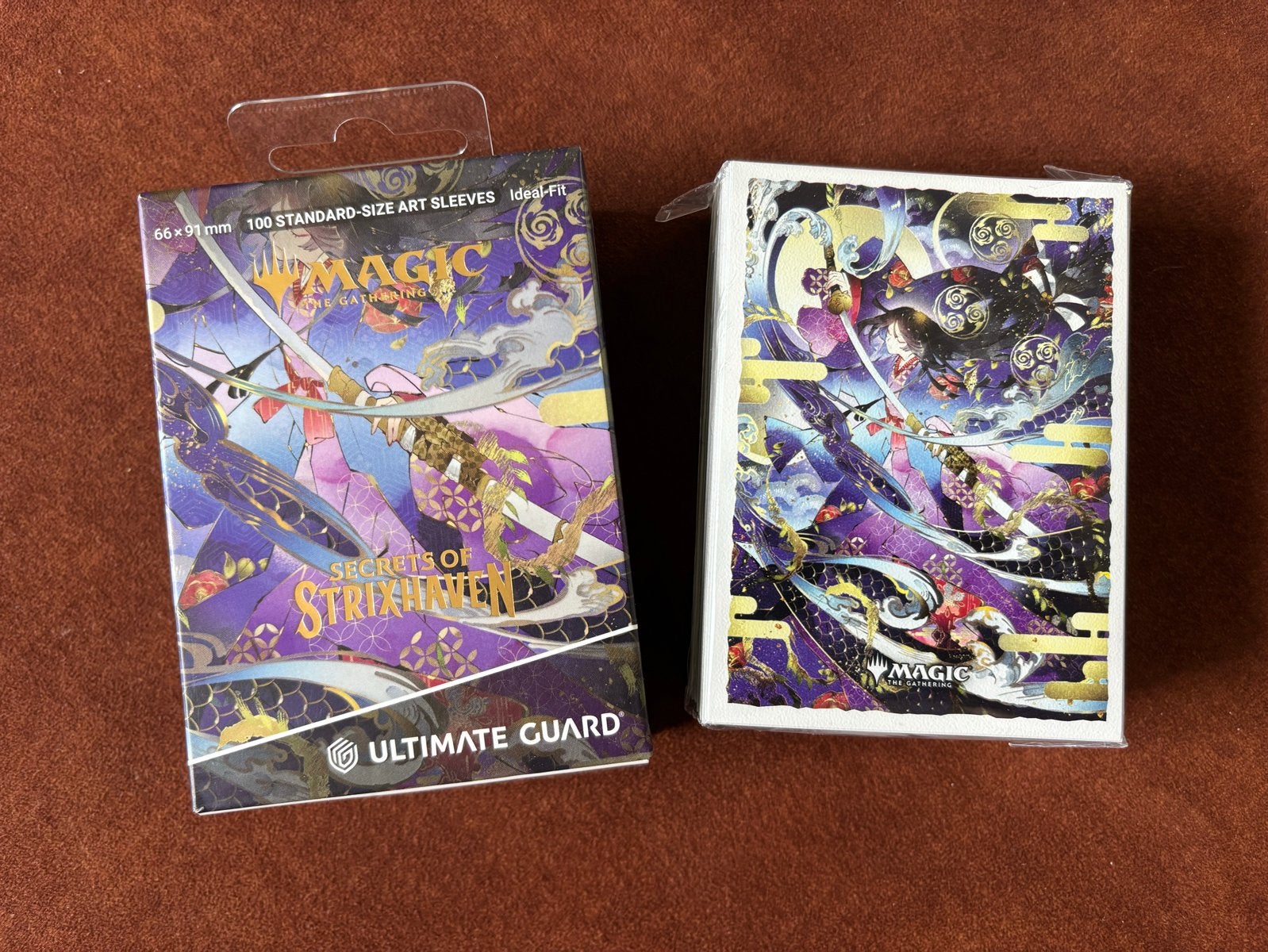 MTG Force of Will - Secrets Of Strixhaven Art Sleeves -nieuw, Ophalen of Verzenden, Nieuw, Sleeves of Kaarthoesjes