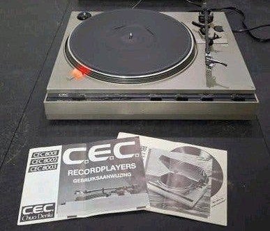 C.E.C. 8003 volautomatische platenspeler – Technisch perfect, Audio, Tv en Foto, Platenspelers, Ophalen of Verzenden, Gebruikt