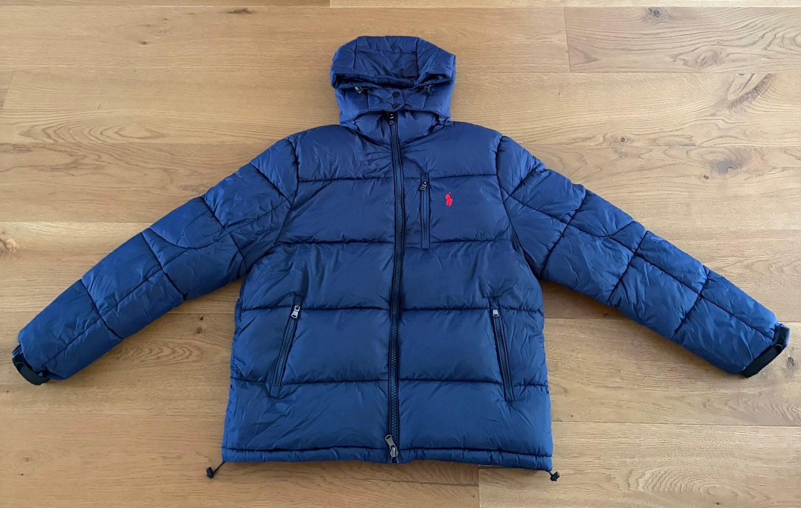 Polo Ralph Lauren Winterjas – Maat M, Kleding | Heren, Verzenden, Zo goed als nieuw, Maat 48/50 (M), Blauw