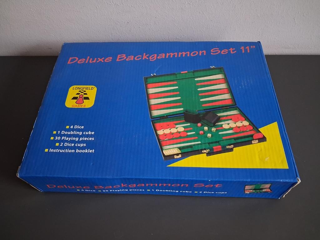 Nieuw Backgammon Tric Trac Reisspel in Koffer, Ophalen of Verzenden, Nieuw, Reisspel