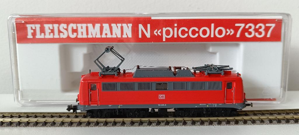 Fleischmann 7337 BR 110, Hobby en Vrije tijd, Fleischmann, Ophalen of Verzenden, Zo goed als nieuw, Gelijkstroom