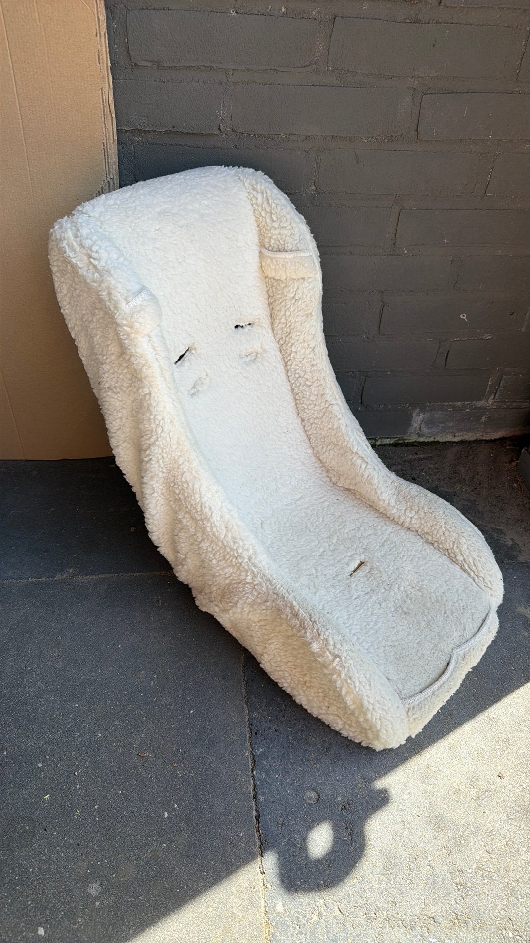 Melia peuterschaal bakfiets schaap, Ophalen, Gebruikt, 1 kind