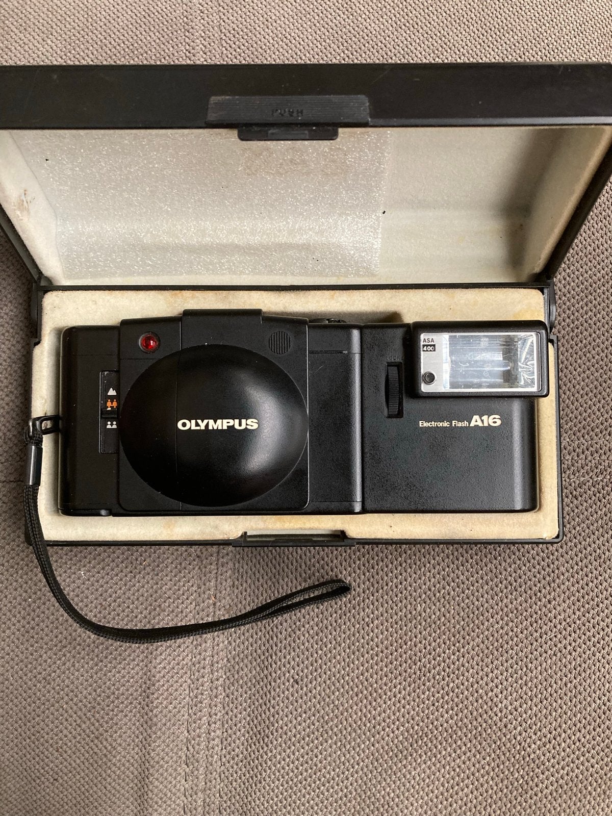 Olympus Compact Camera met Electronic Flash A16, Ophalen, Gebruikt, Compact, Olympus