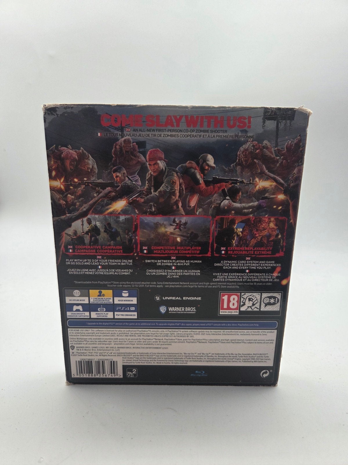Back 4 Blood Special Edition PS4, 2400 W. Alameda Ave., Burbank, CA 91505, USA, Online, Vanaf 18 jaar, Shooter