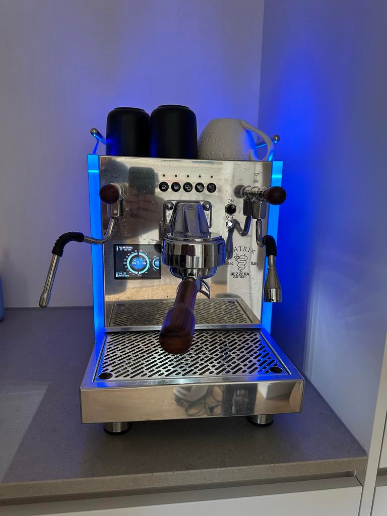 Bezzera Matrix DE PID Espressomachine, Ophalen, Afneembaar waterreservoir, Espresso apparaat, Koffiebonen