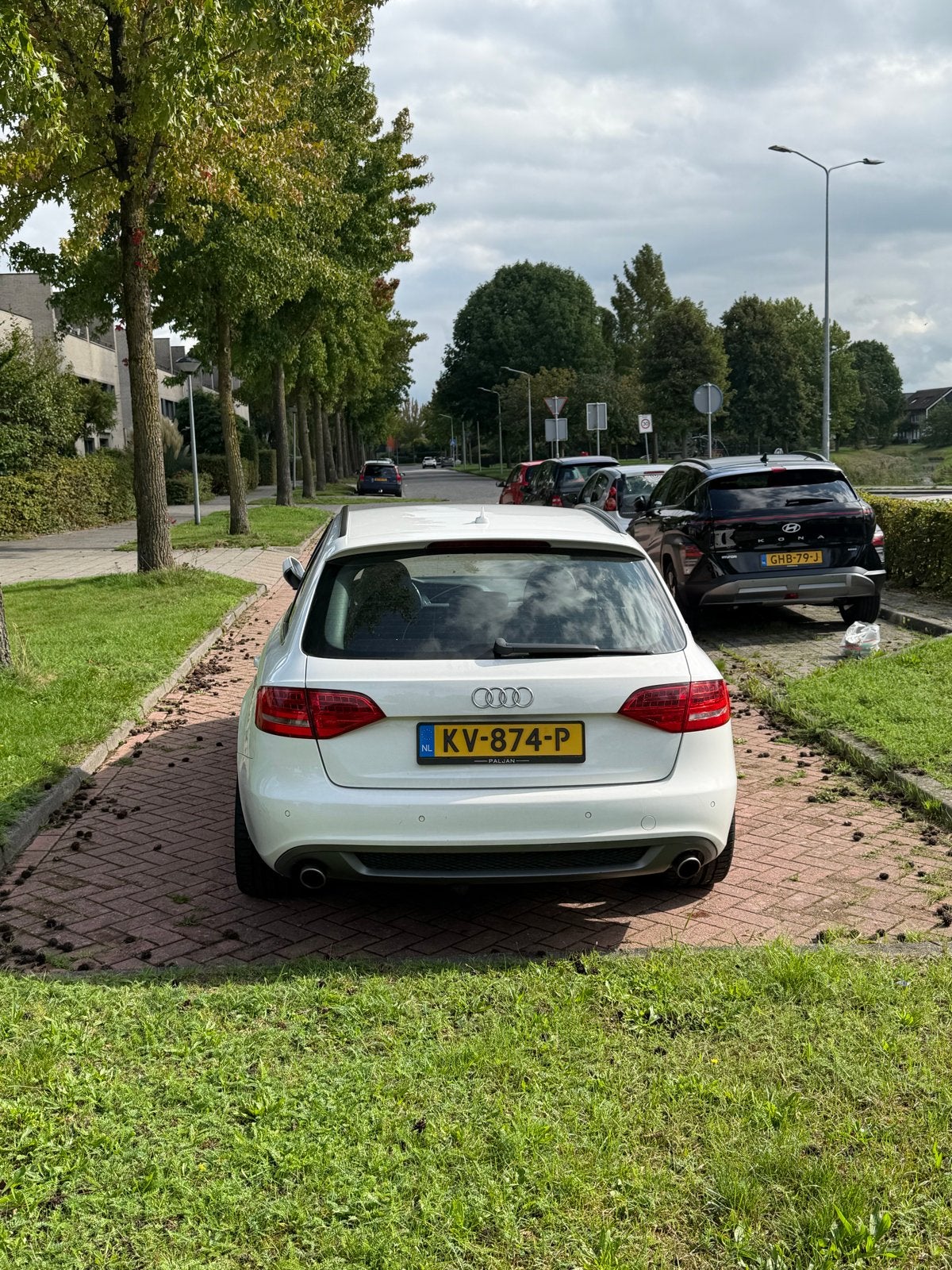 Foto 4 van Audi A4 2.7 TDI 140KW Avant Multitronic 2010 Wit