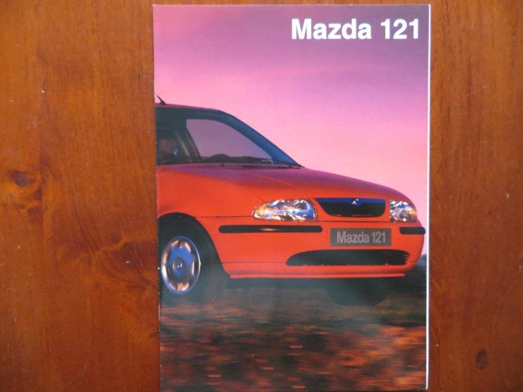 Mazda 121 (jan. 1997) met bijlage, Ophalen of Verzenden, Nieuw, Mazda