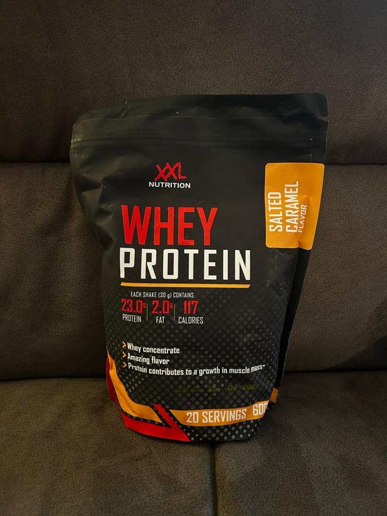XXL Nutrition Whey Protein Salted Caramel - Nieuw & Gesloten, Verzenden, Nieuw, Poeder of Drank