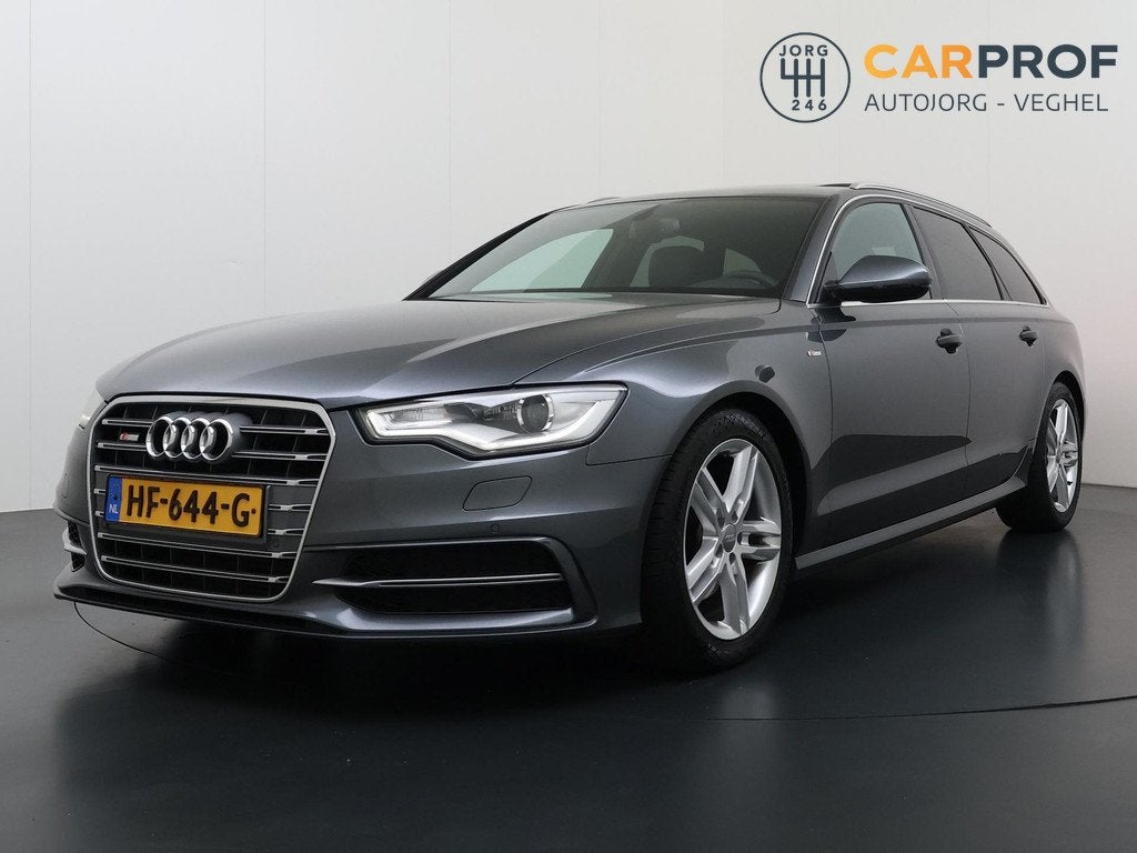 Audi A6 Avant 2.0 TDI Pro Line S Line Panoramadak, Auto's, Audi, Euro 5, Gebruikt, 4 cilinders, Leder en Stof