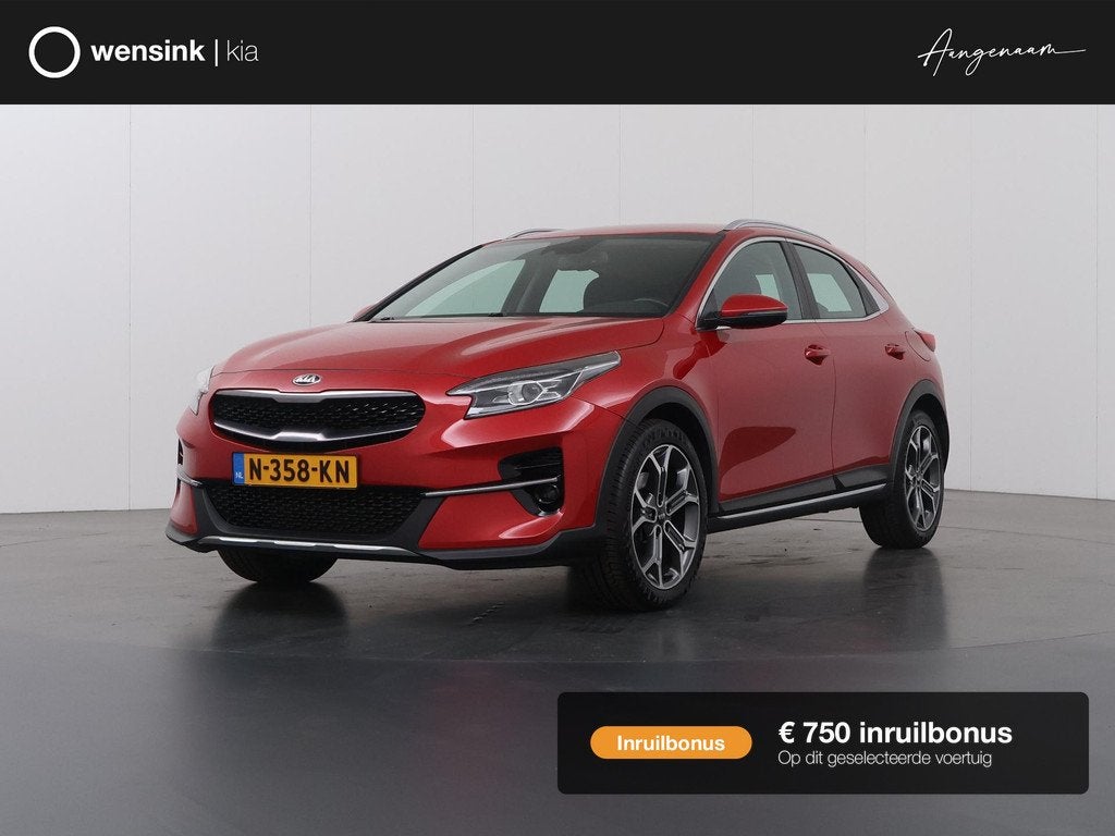 Kia XCeed 1.0 T-GDi DynamicLine | Navigatie | Parkeercamera, Auto's, Kia, XCeed, Euro 6, Leder en Stof, Origineel Nederlands