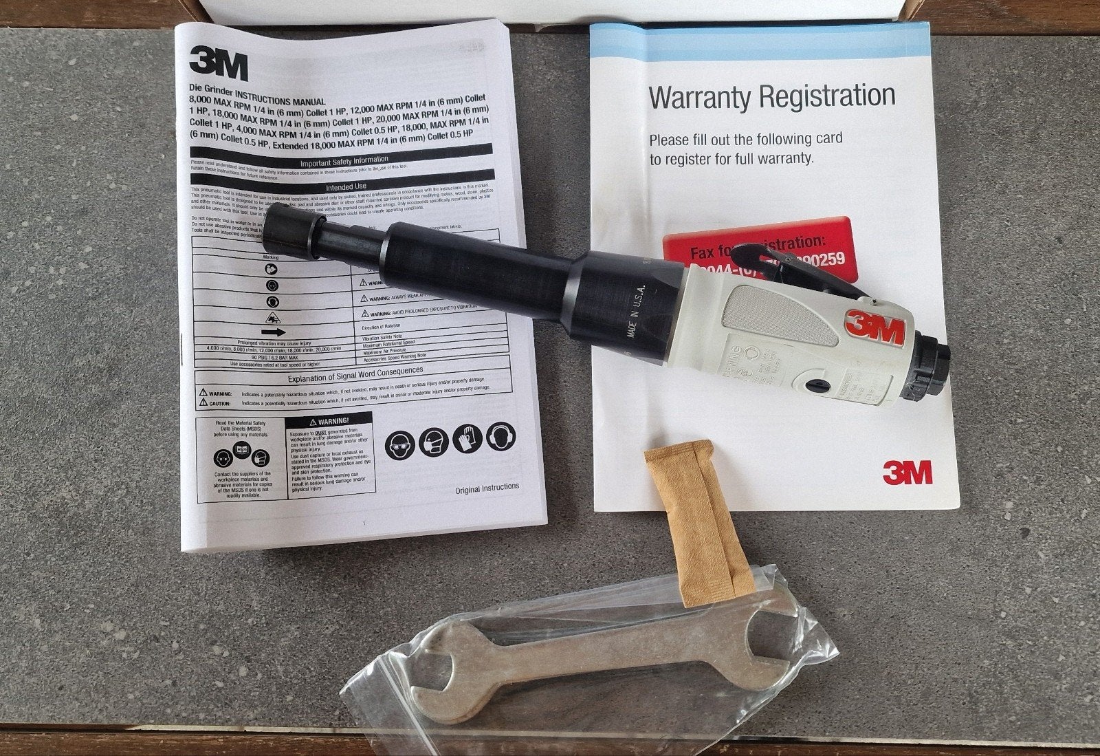 3M pneumatische rechte slijpmachine, Ophalen of Verzenden