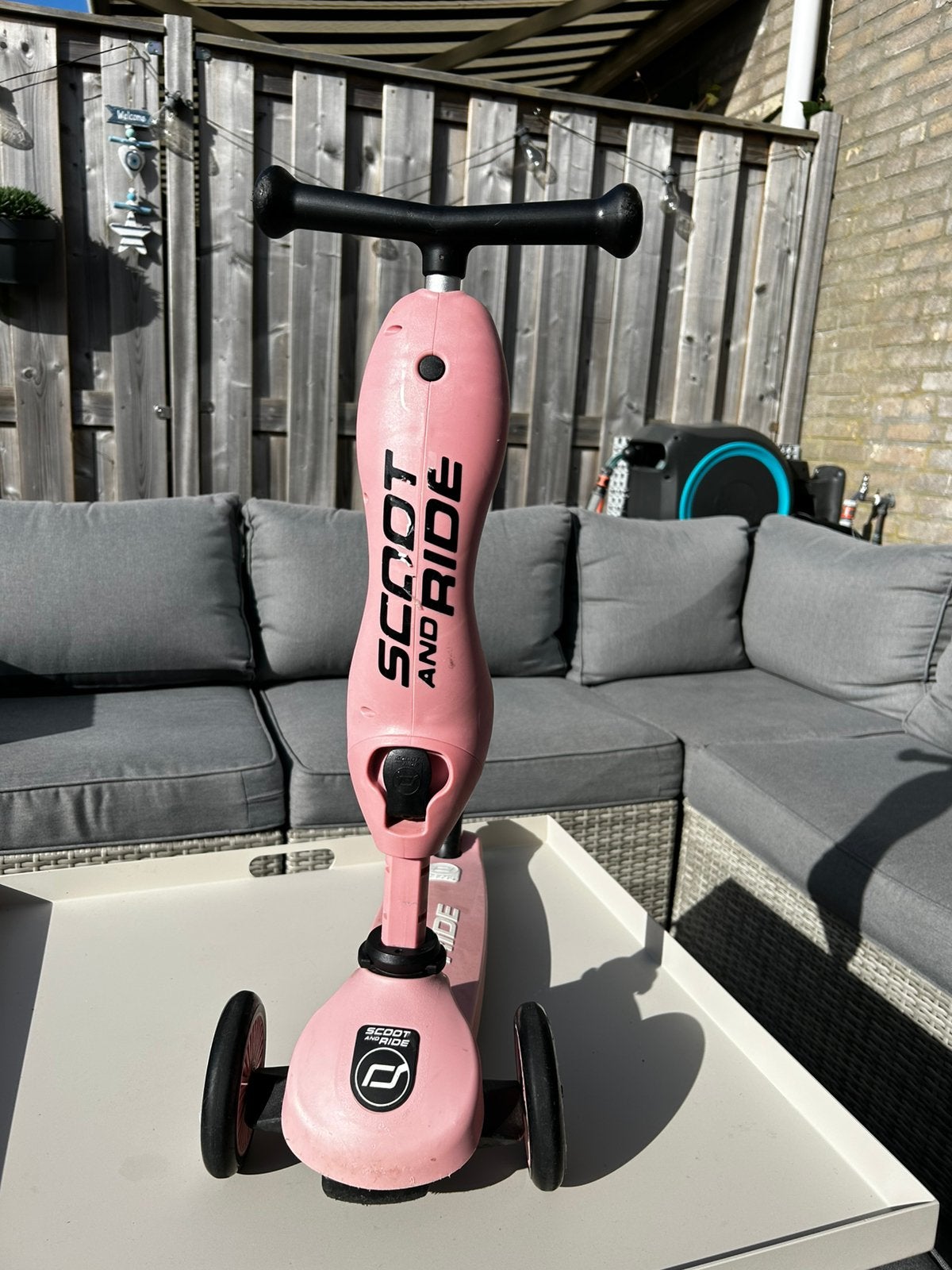 Scoot and Ride, Ophalen, Gebruikt, Gewone step