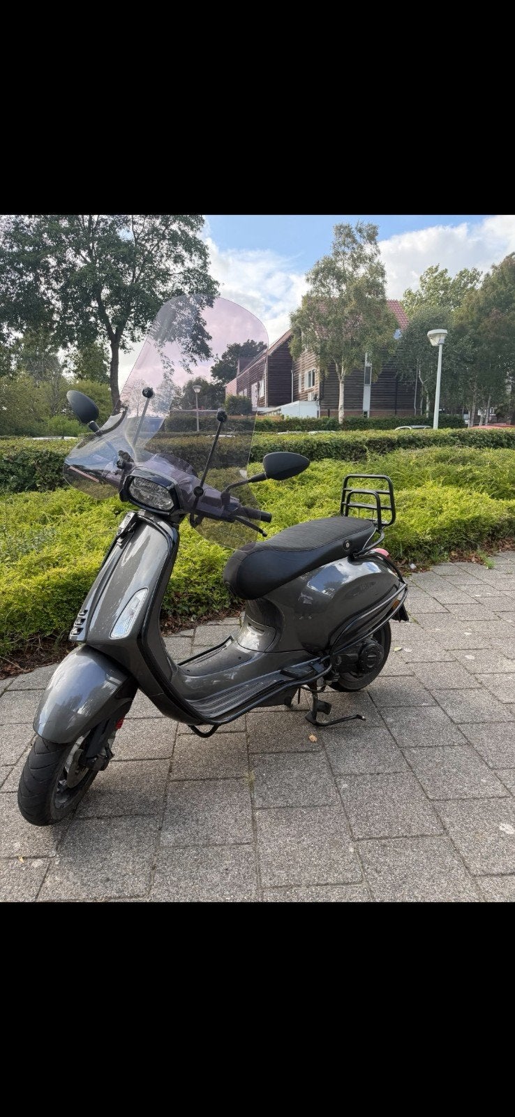 Piaggo Vespa Sprint-50- customkleur-goed onderhouden, Ophalen, Gebruikt, Vespa S, 49 cc