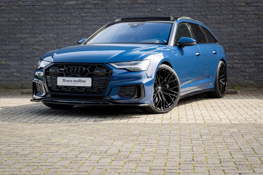 Audi A6 Avant 50 TFSI e quattro S edition Competition Panora, Auto's, Audi, Automaat, 77 km/l, Gebruikt, Zwart