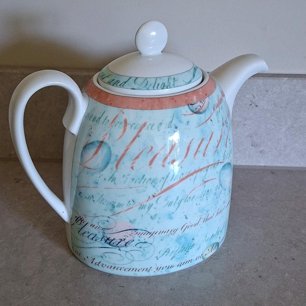 Prachtige Wedgwood Variations Theepot - Vintage 1998 -, Overige typen, Ophalen of Verzenden, Zo goed als nieuw, Wedgwood